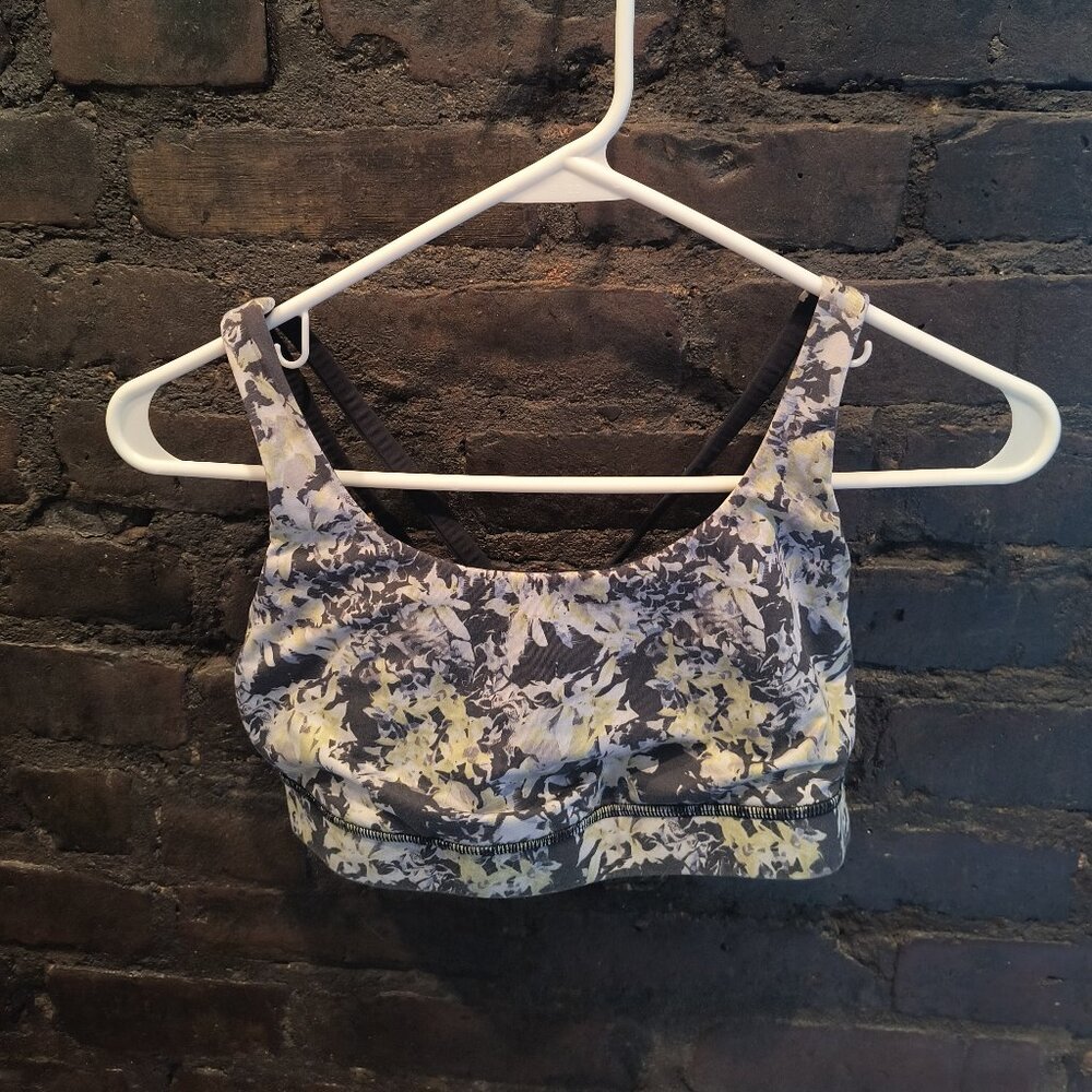 Floral Lululemon Energy Bra
